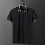 Polo Gucci Black Listra Red Logo Gola (Pronta Entrega) Tamanho G e GG