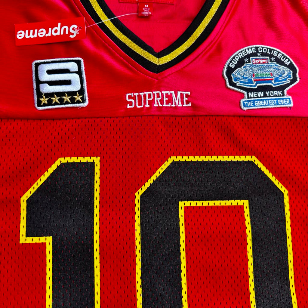 Camiseta Supreme Find God Football Red SS26-W1