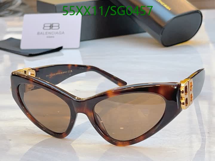 Óculos de sol Balenciaga Sunglasses BB Sunset