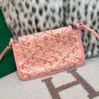 Goyard Plumet Pouch Wallet Multicoloured Bag Pink