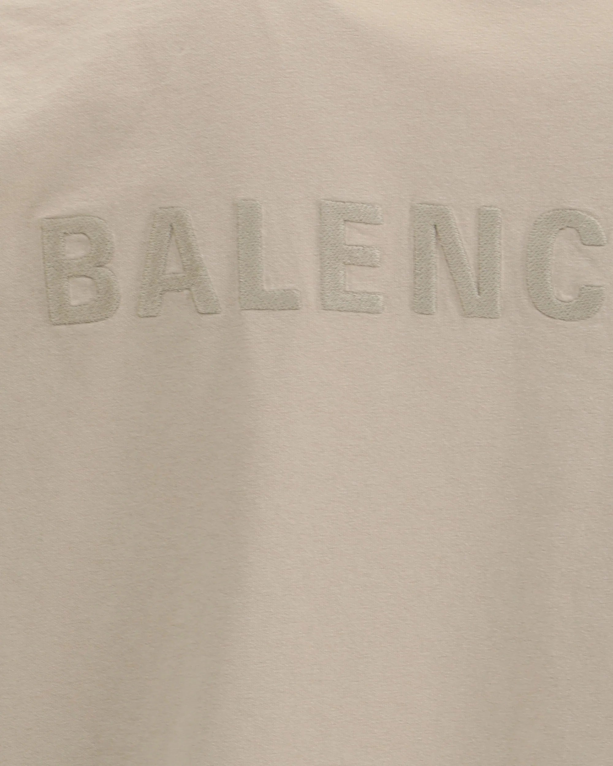 Camiseta Balenciaga Back Medium Fit in Beige