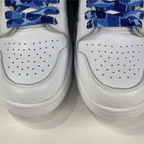 A Bathing Ape Bape Sta Low "White ABC Camo Blue"