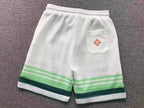 Conjunto CasaBlanca White Tennis Stripe Crochet