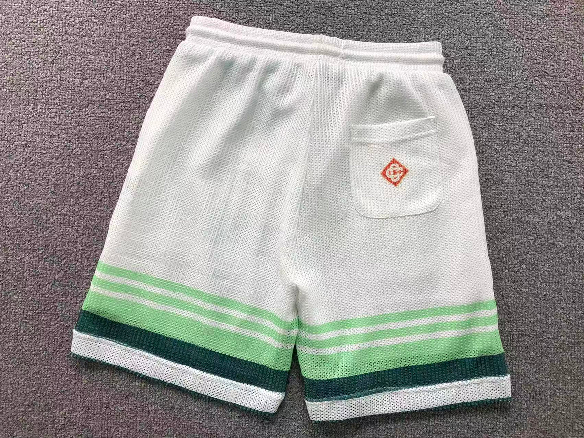 Conjunto CasaBlanca White Tennis Stripe Crochet