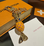 Chaveiro Lv Monogram Sweets Orange