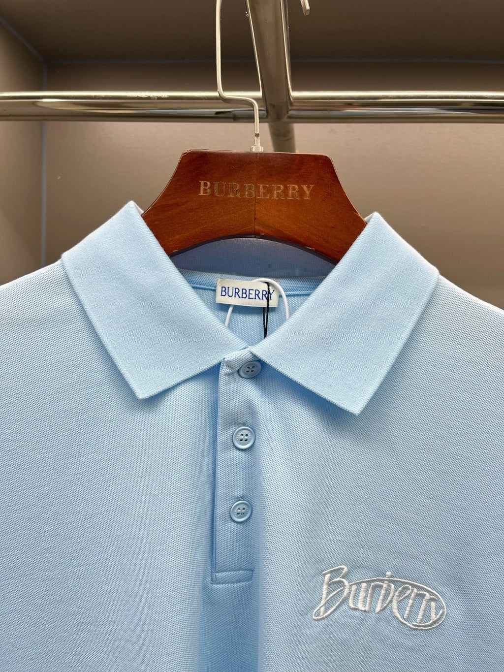 Polo Burberry Social Azul