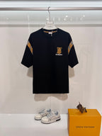 Camiseta Burberry Black Logo Black White