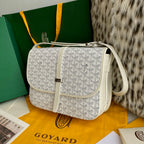 Goyard Belvedere Mm Bag White