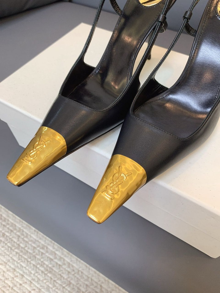 Salto Yves Saint Laurent Scarpin slingback JEANNE