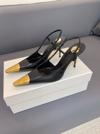 Salto Yves Saint Laurent Scarpin slingback JEANNE