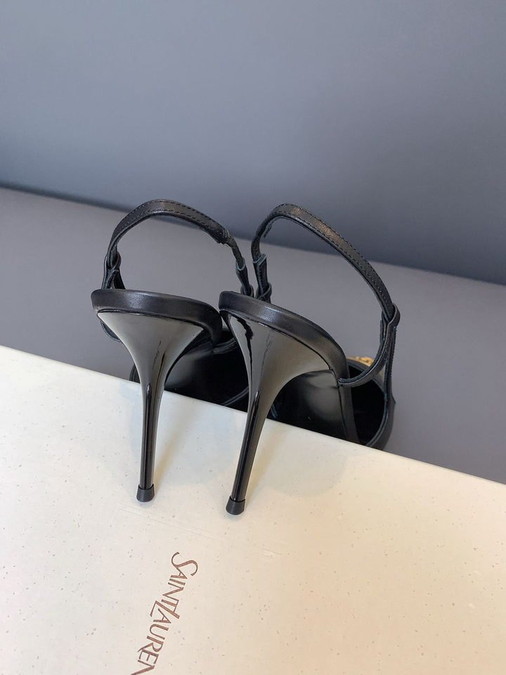 Salto Yves Saint Laurent Scarpin slingback JEANNE
