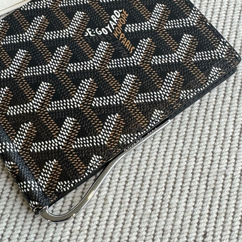 Porta Cartão Goyard VICTOIRE WALLET Black