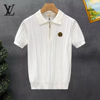 Polo Louis Vuitton T Shirt White Gola Tri