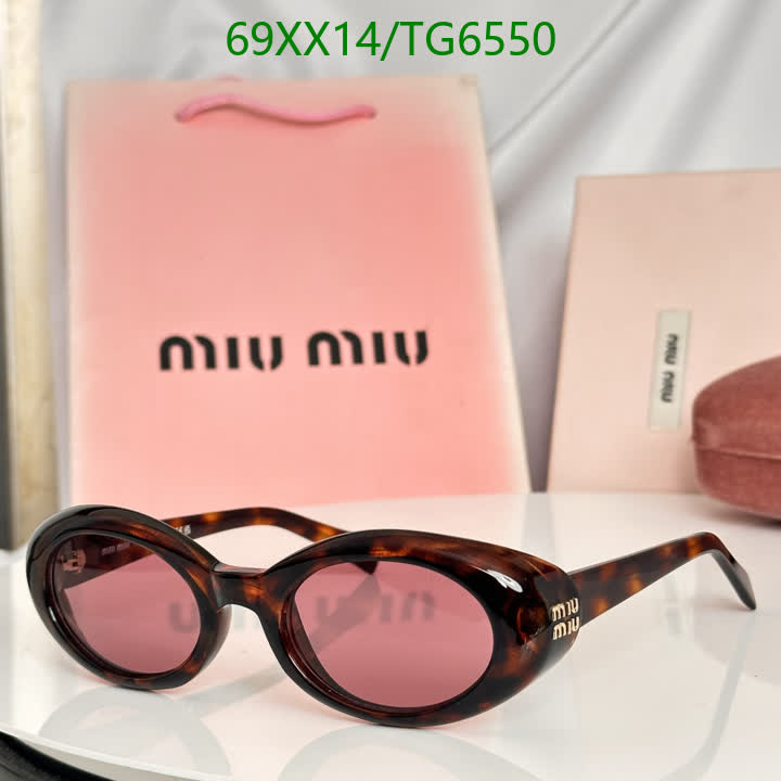 Óculos de sol Miu Miu Runway Glass