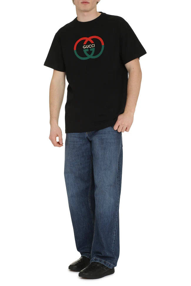 Camiseta Gucci Contrast Logo T-Shirt