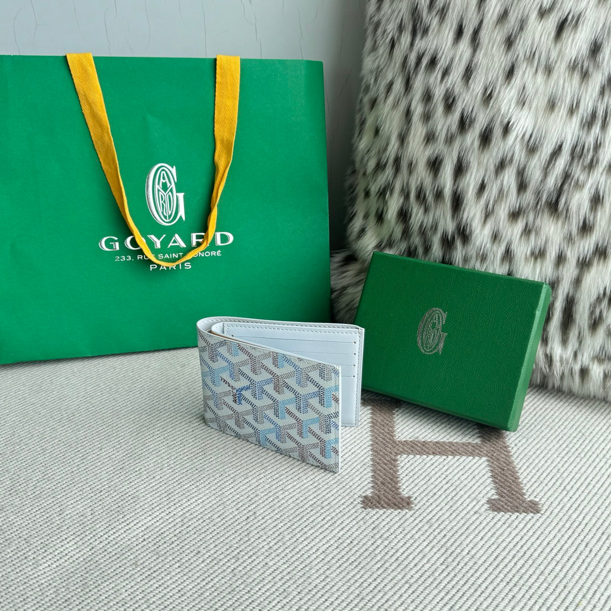 Porta Cartão Goyard VICTOIRE WALLET White