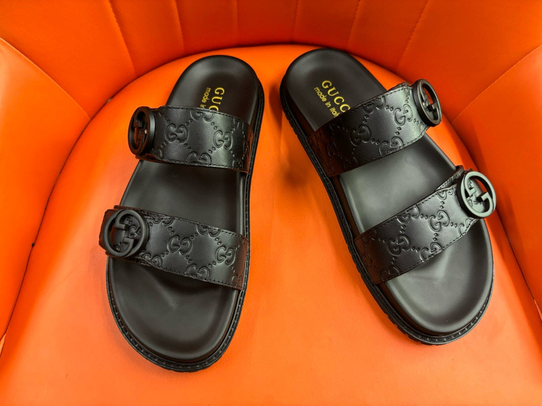 Chinelo Gucci Slipper Sierre Noir