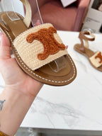 CELINE LYMPIA FLAT STRAP SANDAL (Pronta Entrega) Tamanho 36
