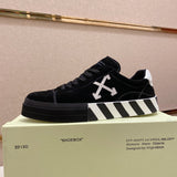 Off-White Vulcanized Black Low Top Sneakers
