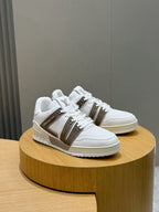 Tênis Louis Vuitton Trainer #54 Low Classic Branco/Marrom