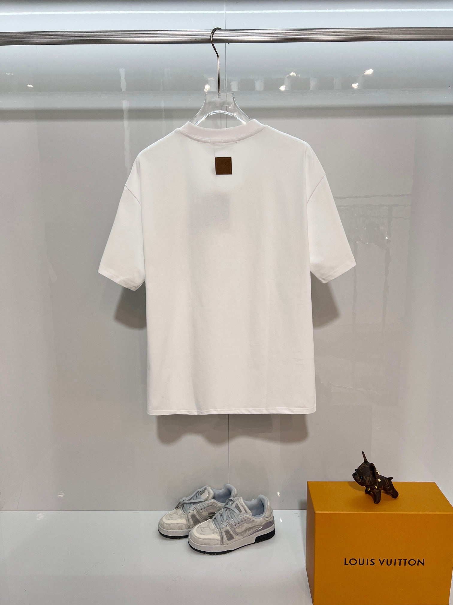 Camiseta Louis Vuitton Jacquard Bordada Genius