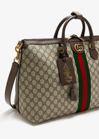 Gucci Savoy Medium Duffle Beige