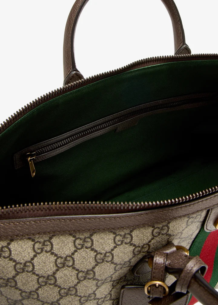 Gucci Savoy Medium Duffle Beige