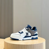 LOUIS VUITTON TRAINER WHITE/BLUE