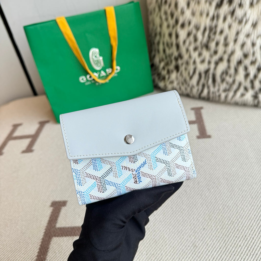 Goyard Saint Gabriel Wallet Limited Edition Light Blue