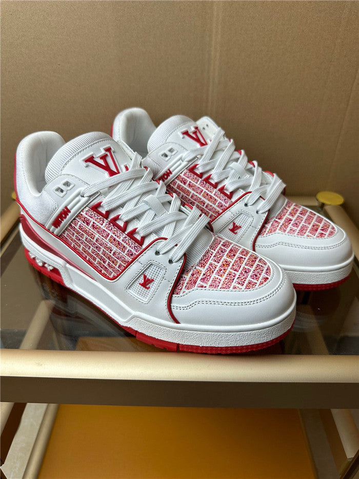 Tenis LV Trainer White Red