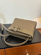 Bolsa Hermes Brown Toile Officier H Herbag 39