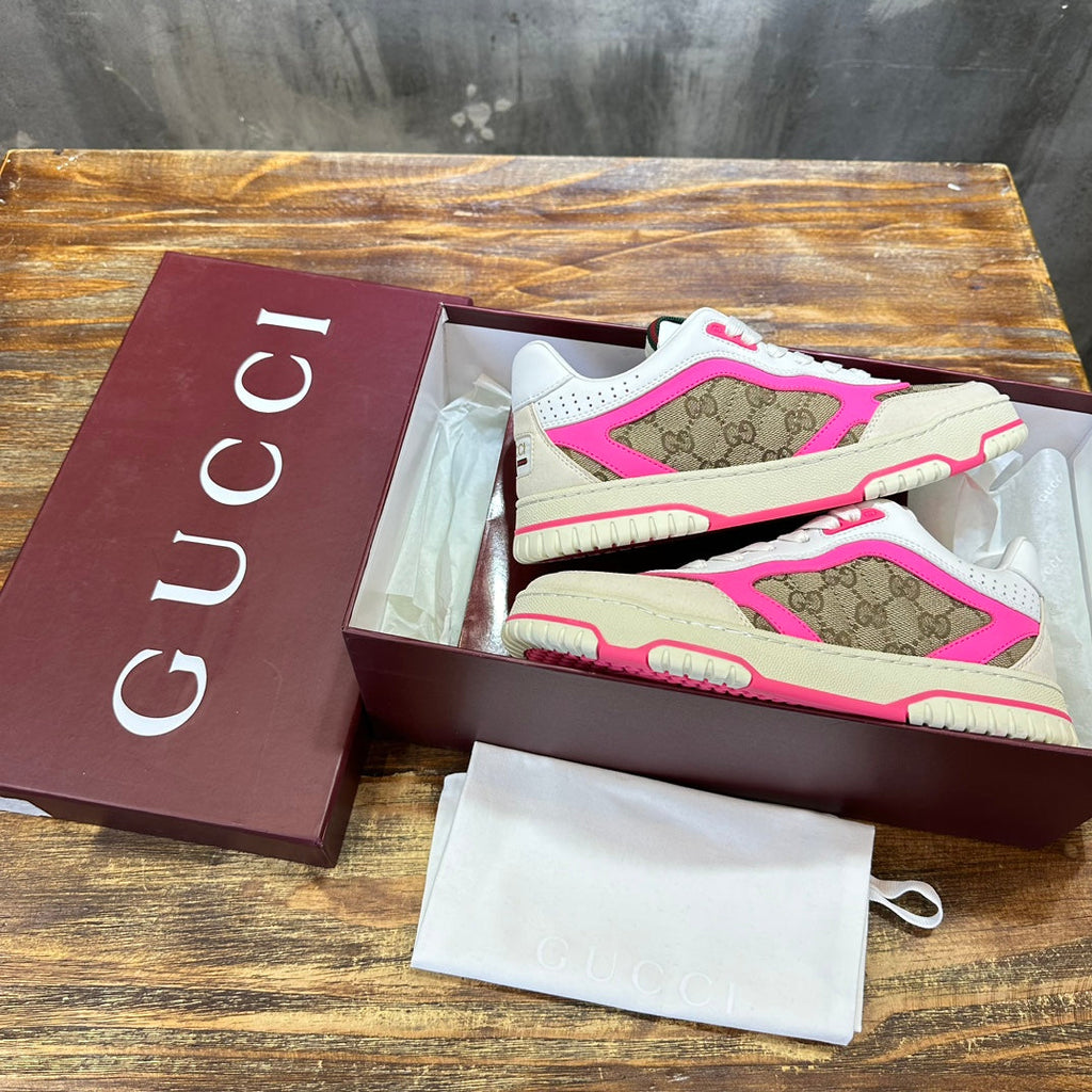 Gucci Re-Web White Beige Pink (Pronta Entrega) Tamanho 35