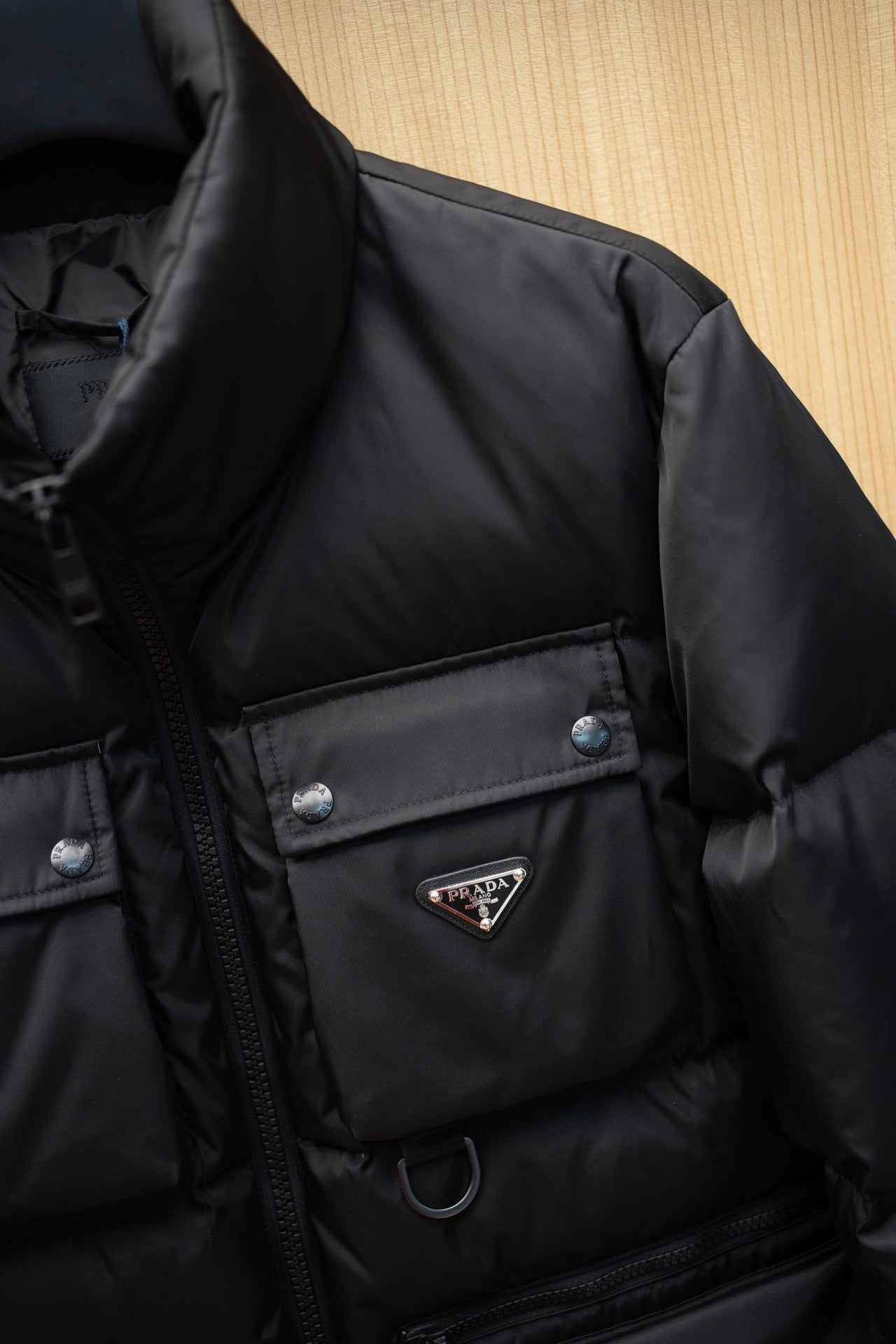 Jaqueta Prada Pocket Down Coat