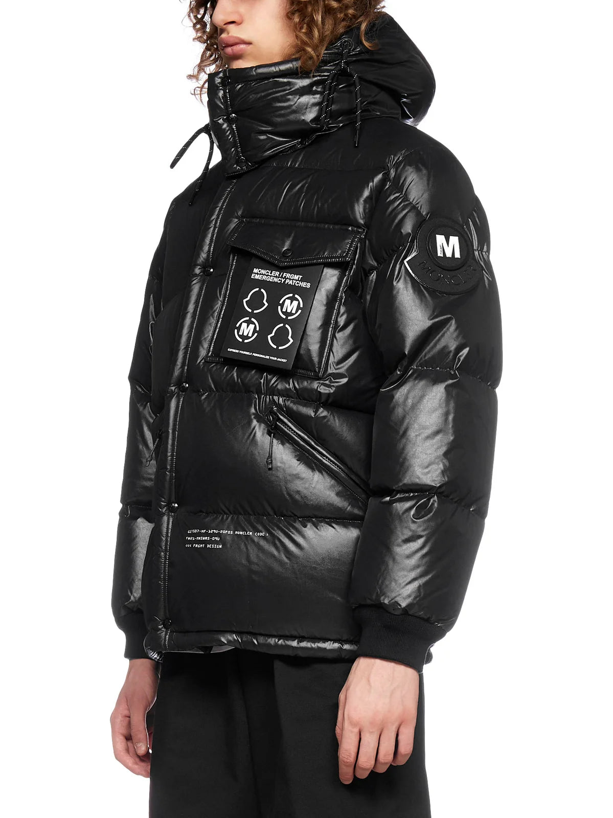 Jaqueta Moncler Puffer Woat Black