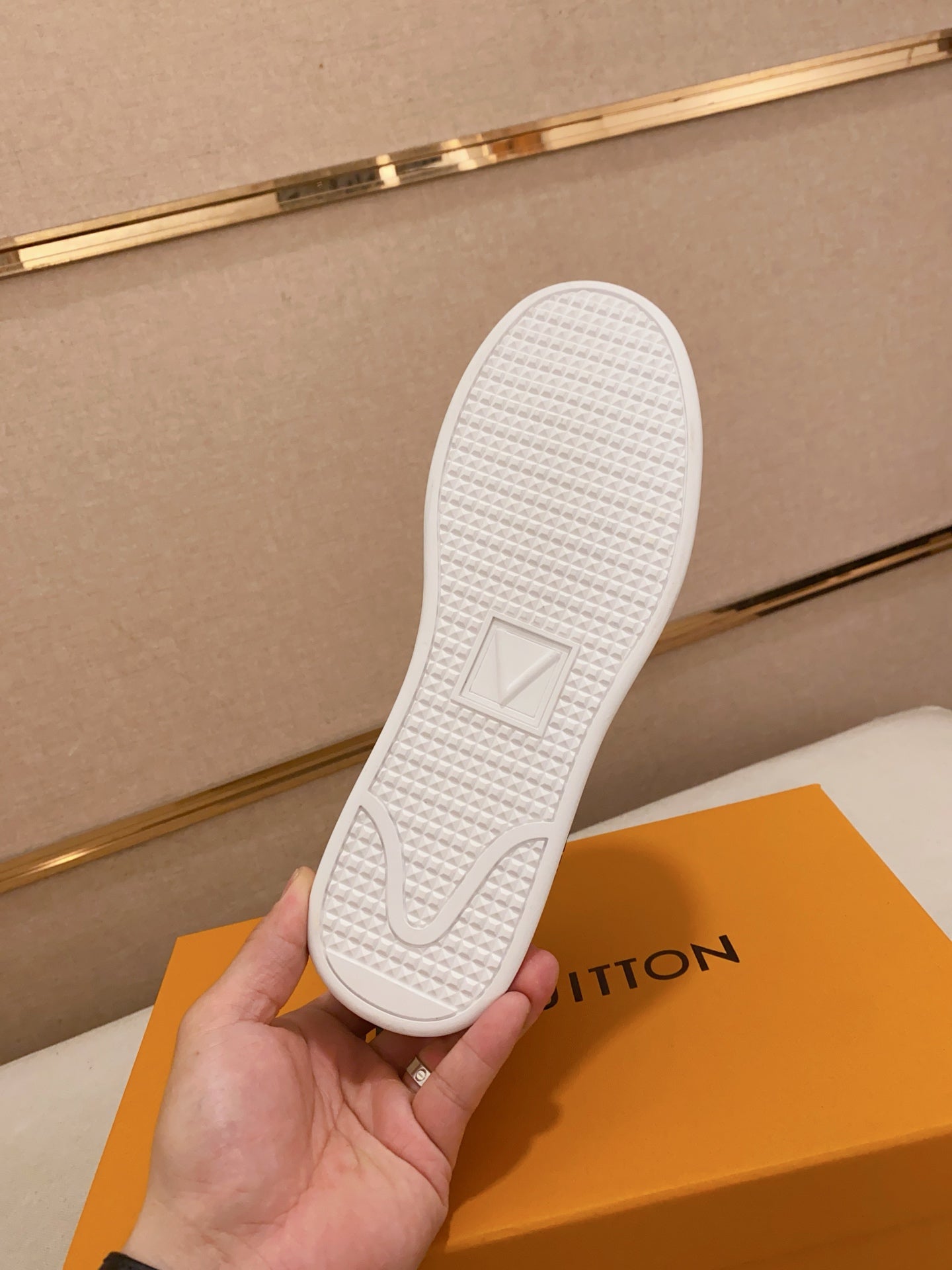 Tenis LV Mirror  Monogram Suede Blue