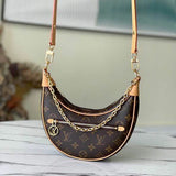 Bolsa Loop Handbag Monogram Brown