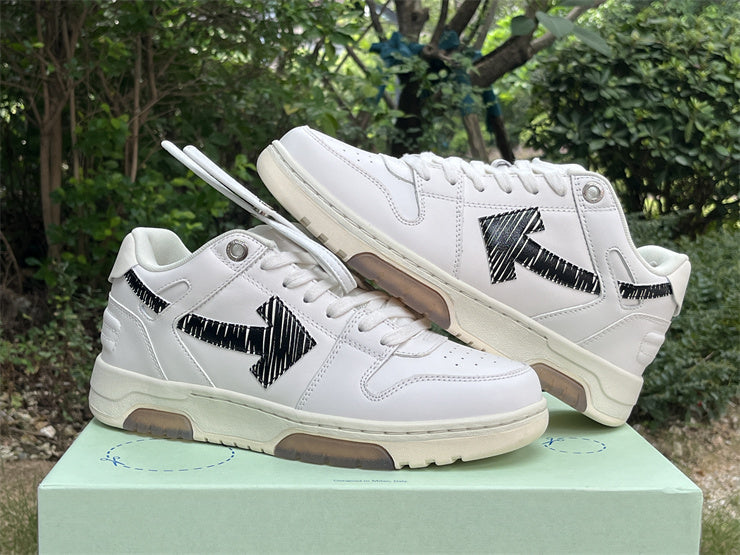 Tênis Out Of Office Calf White Black