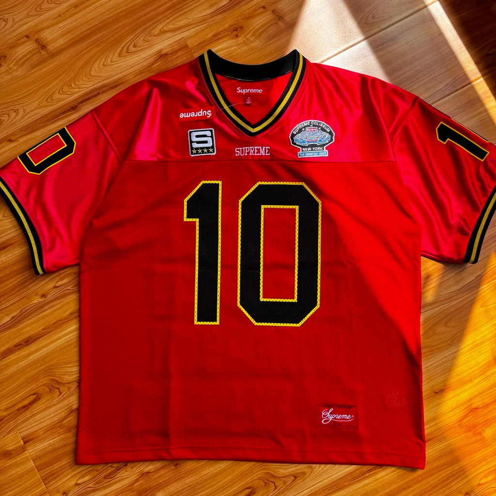 Camiseta Supreme Find God Football Red SS26-W1