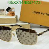 Óculos de sol Louis Vuitton New Fashion Gold