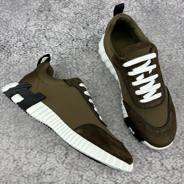 Tenis Hermès Camurça Suede Brown