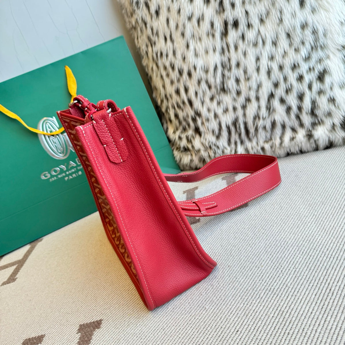 Bolsa Goyard Musette Red