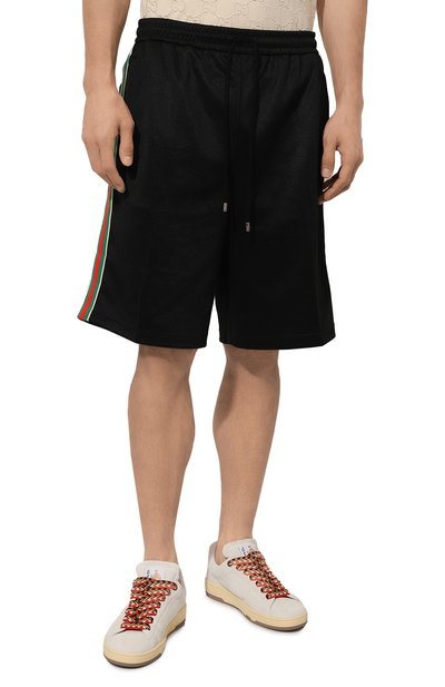Shorts Gucci Listra Red Green