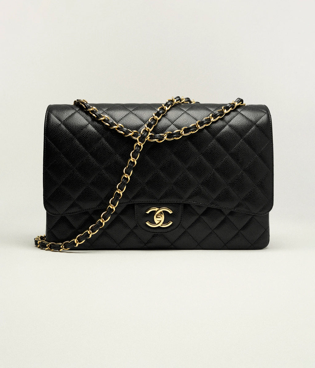 Bolsa Chanel Maxi Classic Black