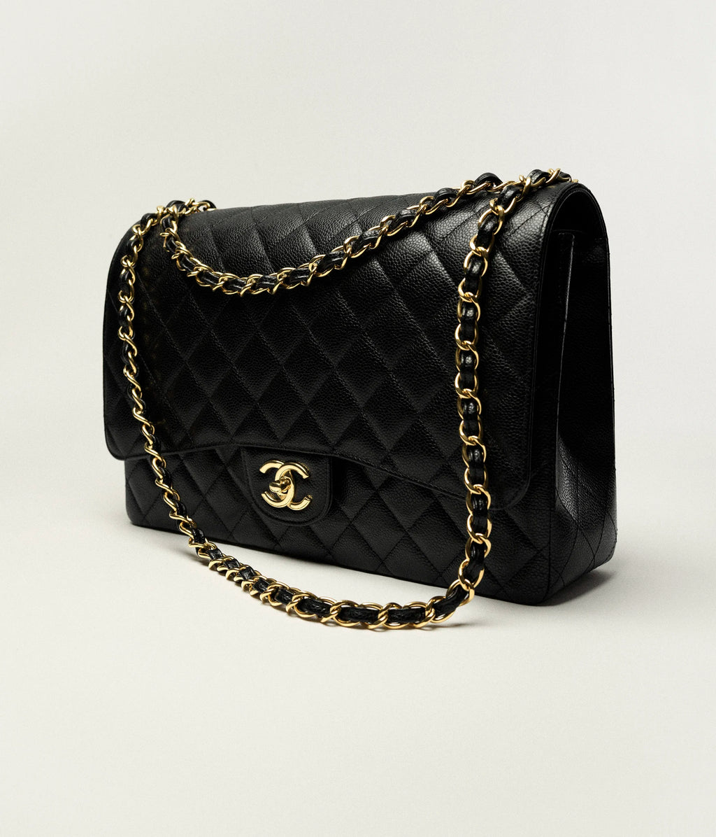 Bolsa Chanel Maxi Classic Black