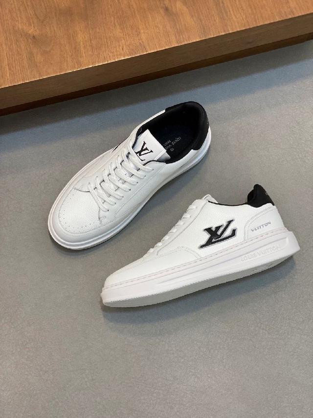 Tenis LV Beverly Hills White Black