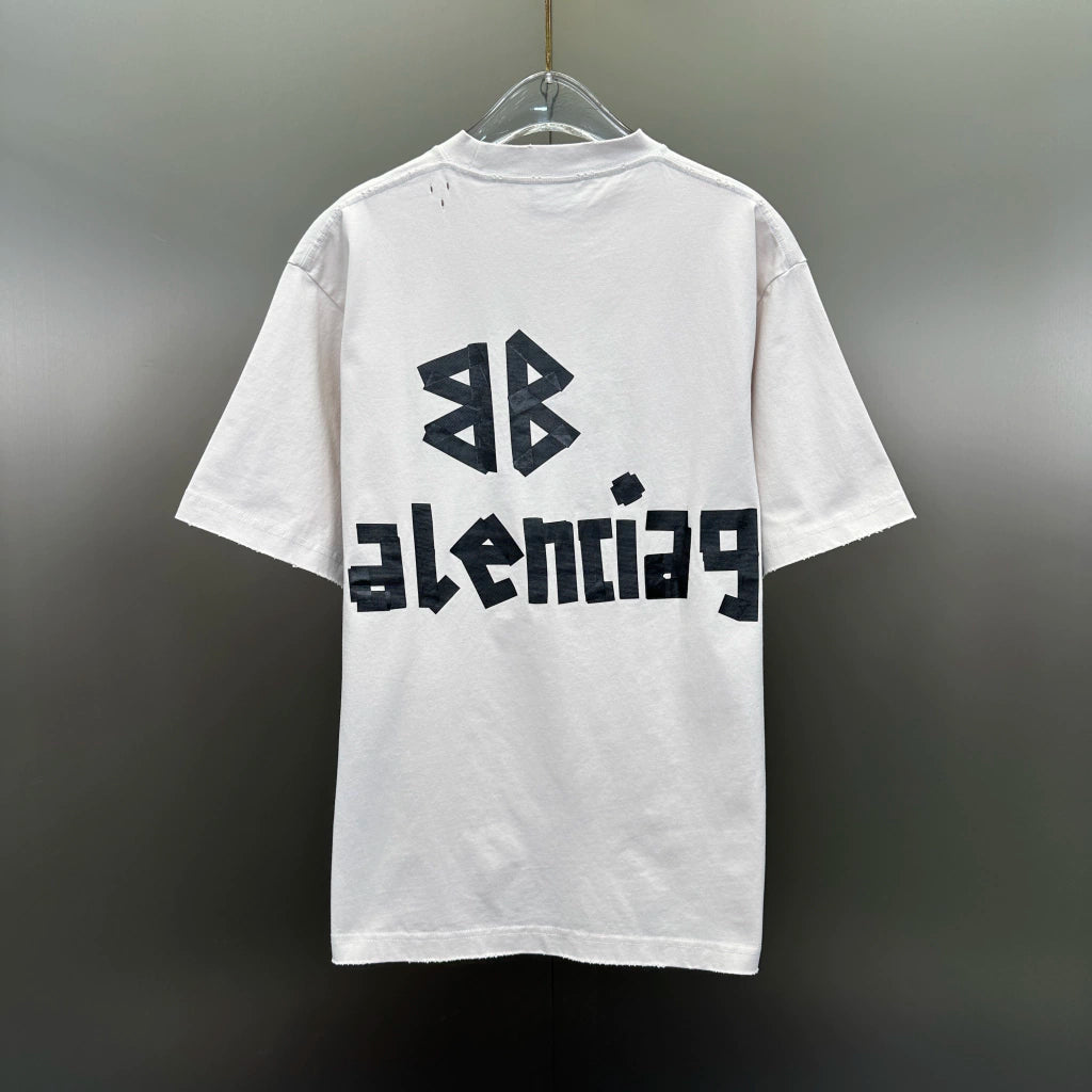 Camiseta Balenciaga Two BB Grey