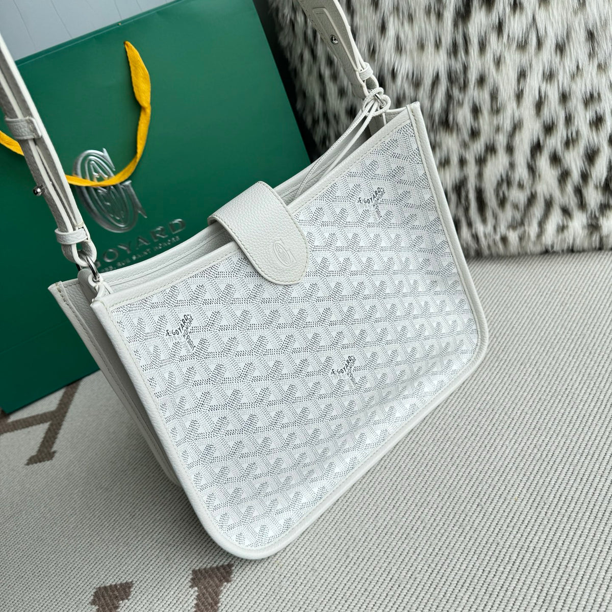 Bolsa Goyard Musette White