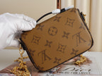 Micro Métis Reverse Canvas Brown