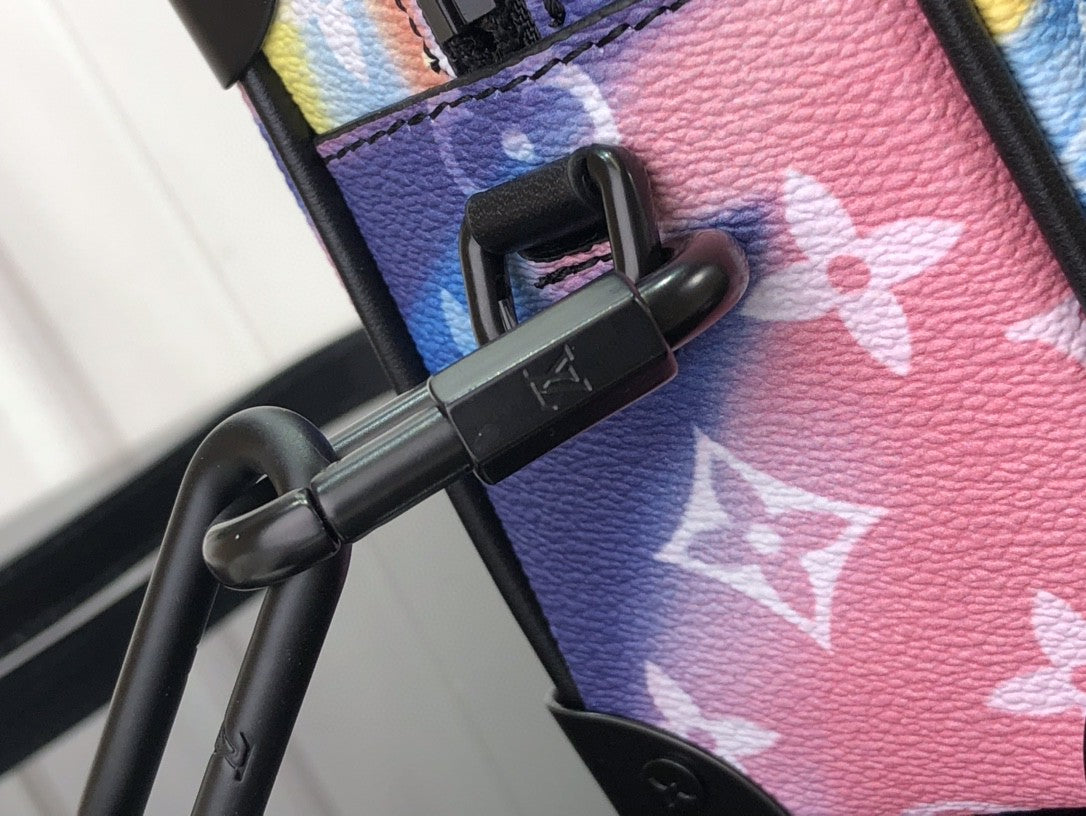 Bag Lv Mini Soft Trunk Sunset Monogram Multicolor