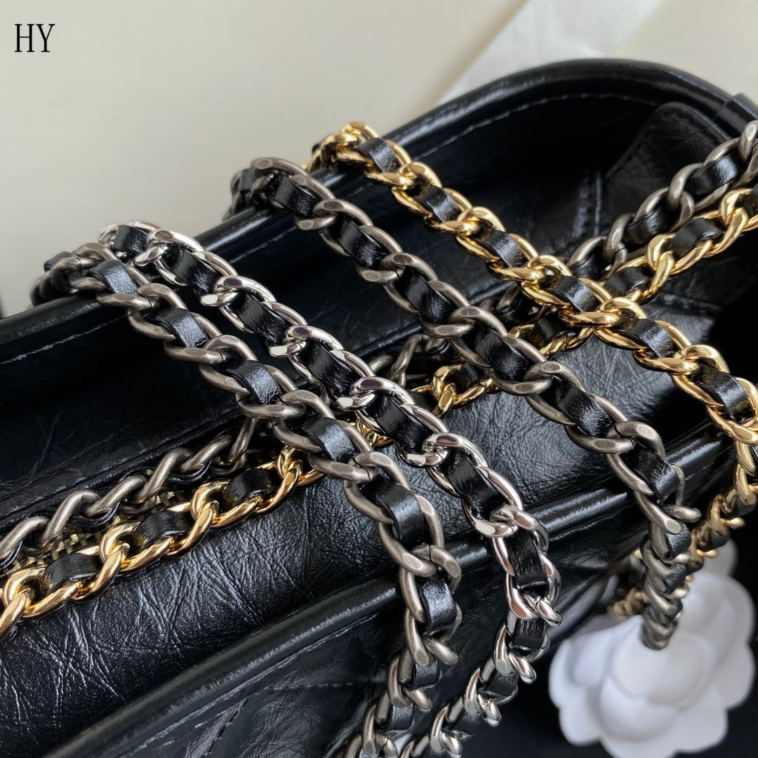 Chanel Gabrielle Hobo Bag Small Black